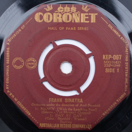 Frank Sinatra : Nancy (7", EP)
