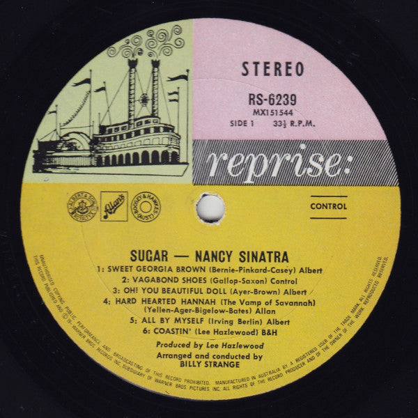 Nancy Sinatra : Sugar (LP, Album)