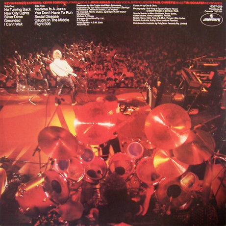 Kevin Borich Express : No Turning Back (LP, Album)