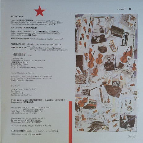 Eurythmics : Touch (LP, Album, Gat)