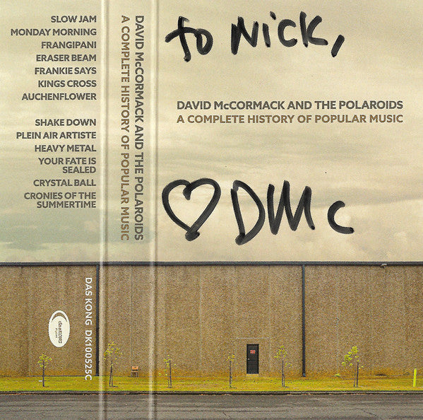 David McCormack And The Polaroids : A Complete History Of Popular Music (Cass, Album, Ltd, Coo)