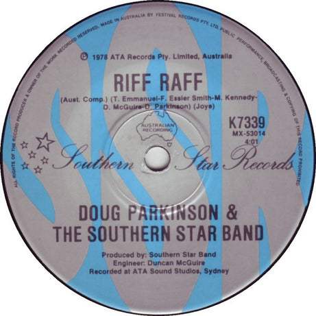 Doug Parkinson & The Southern Star Band : I'll Be Around (7", Single)