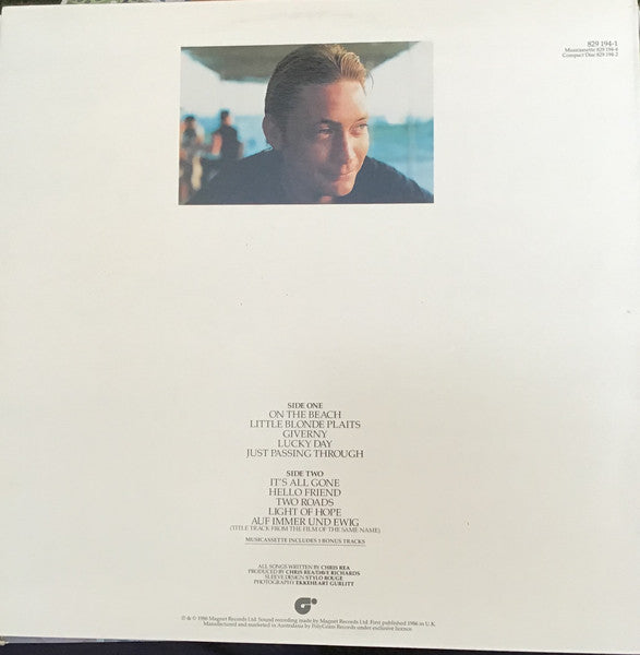Chris Rea : On The Beach (LP, Album)
