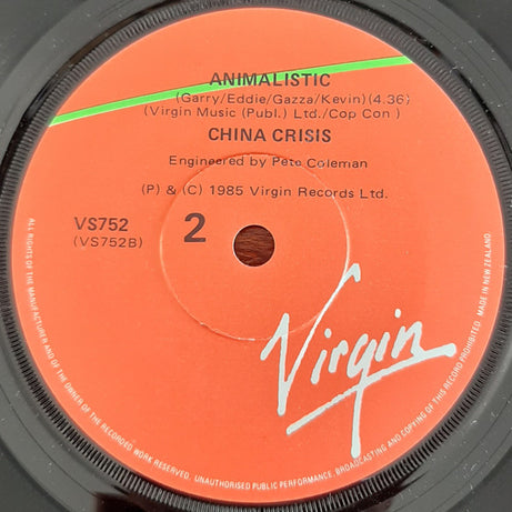 China Crisis : Black Man Ray (7")