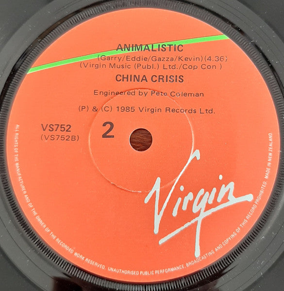 China Crisis : Black Man Ray (7")