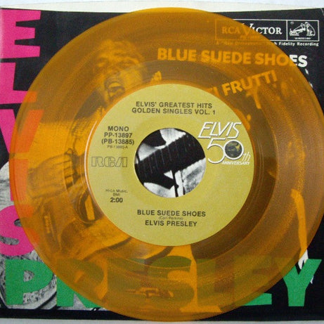 Elvis Presley : Elvis' Greatest Hits - Golden Singles Vol. I (7", Single, Mono, Styrene + 7", Single, Mono, Styr)