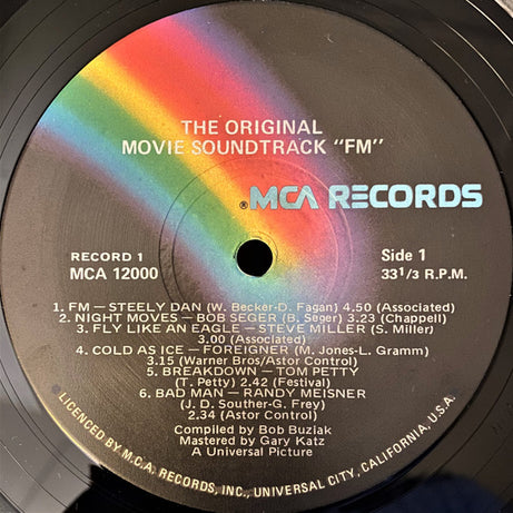 Various : FM (The Original Movie Soundtrack) (2xLP, Comp, Gat)