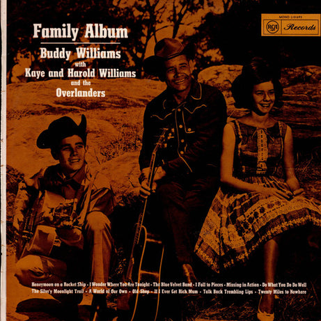 Buddy* With Kaye* And Harold Williams (5) And The Overlanders (5) : Family Album (LP, Album, Mono)