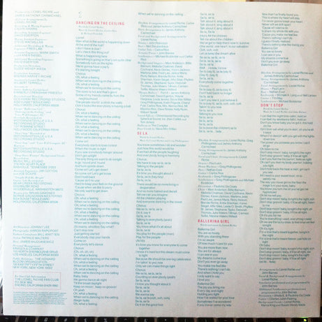 Lionel Richie : Dancing On The Ceiling (LP, Album, Gat)