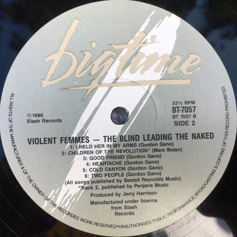 Violent Femmes : The Blind Leading The Naked (LP, Album)