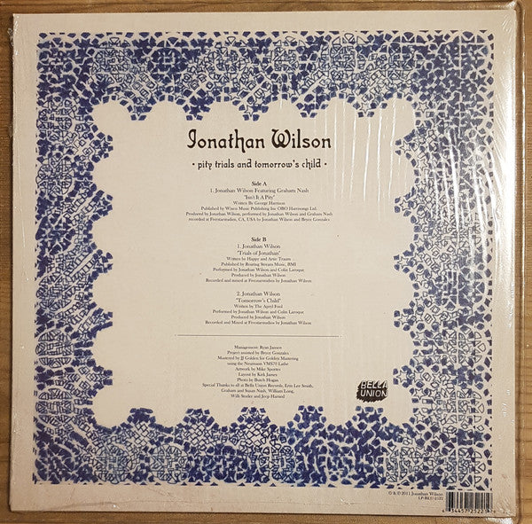 Jonathan Wilson : Pity Trials And Tomorrow's Child (12", RSD, Single, Ltd)