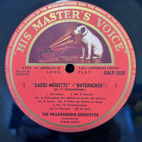 Philharmonia Orchestra : The Nutcracker Suite From The Ballet (LP, Mono)