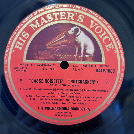Philharmonia Orchestra : The Nutcracker Suite From The Ballet (LP, Mono)