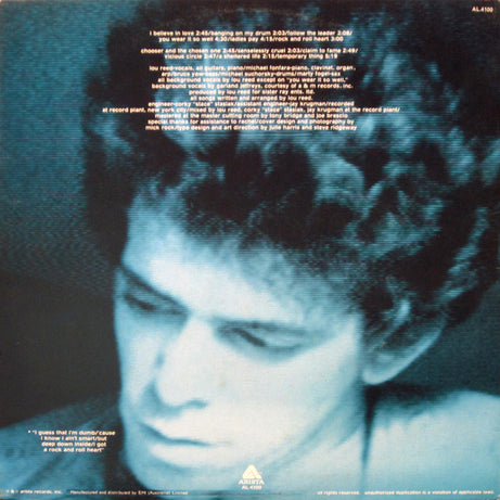 Lou Reed : Rock And Roll Heart (LP, Album)