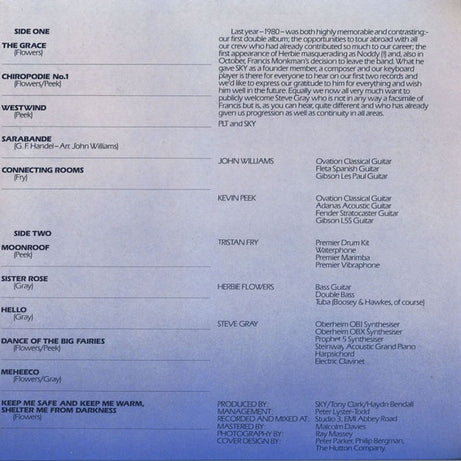 Sky (4) : Sky 3 (LP, Album, Gat)