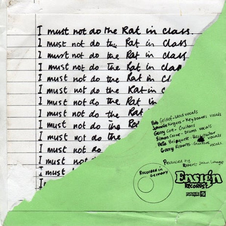 The Boomtown Rats : Mary Of The 4th Form (Alternate Version) (7", Single, Gre)