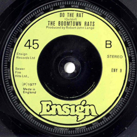 The Boomtown Rats : Mary Of The 4th Form (Alternate Version) (7", Single, Gre)