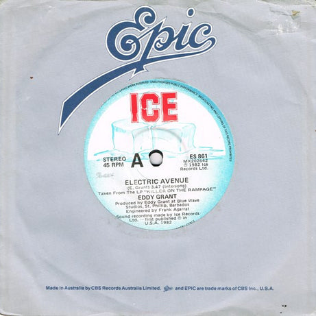 Eddy Grant : Electric Avenue (7", Single)