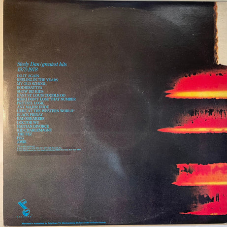 Steely Dan : Greatest Hits (2xLP, Comp, RE, Gat)