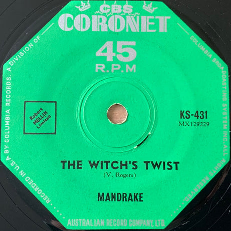 Mandrake (11) : The Witch's Twist (7", Single)