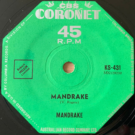 Mandrake (11) : The Witch's Twist (7", Single)