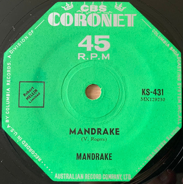 Mandrake (11) : The Witch's Twist (7", Single)