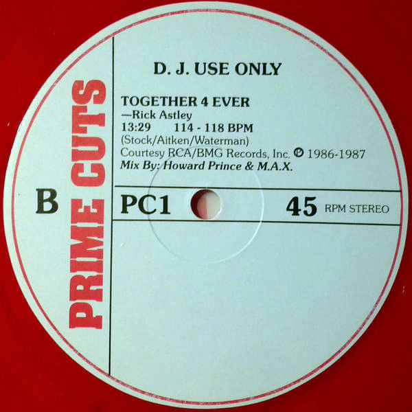Various : Prime Cuts: The Best Of Volume One (3x12", Comp, Promo, Red)