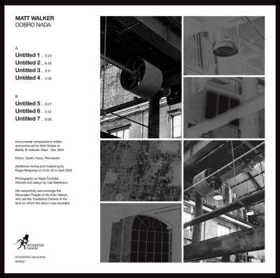 Matt Walker (2) : Dobro Nada (LP)