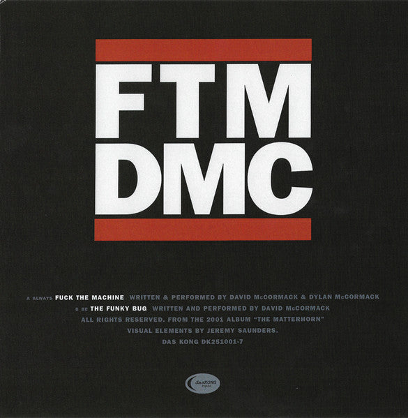 DMC* : FTM (7", Single, Ltd)