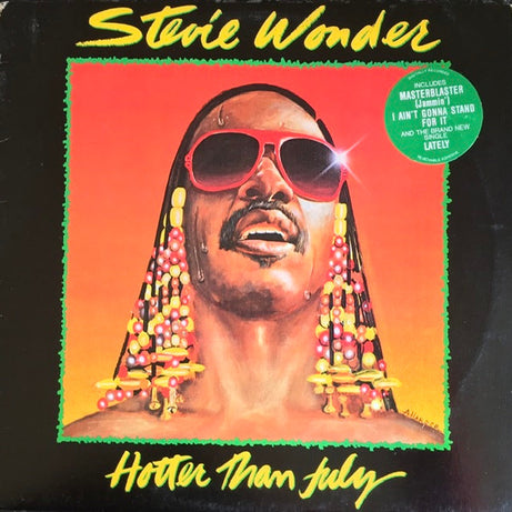 Stevie Wonder : Hotter Than July (LP, Album, Gat)