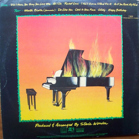 Stevie Wonder : Hotter Than July (LP, Album, Gat)