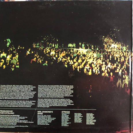 Neil Diamond : Hot August Night (2xLP, RP)