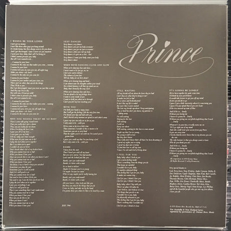 Prince : Prince (LP, Album, RE)