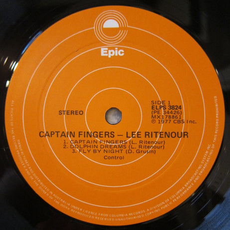 Lee Ritenour : Captain Fingers (LP, Album)