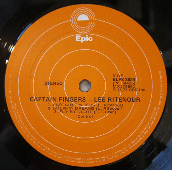 Lee Ritenour : Captain Fingers (LP, Album)