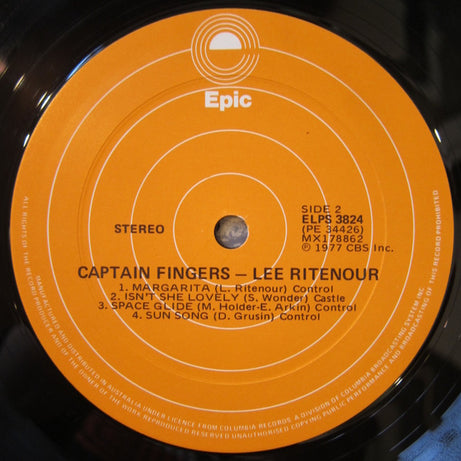 Lee Ritenour : Captain Fingers (LP, Album)