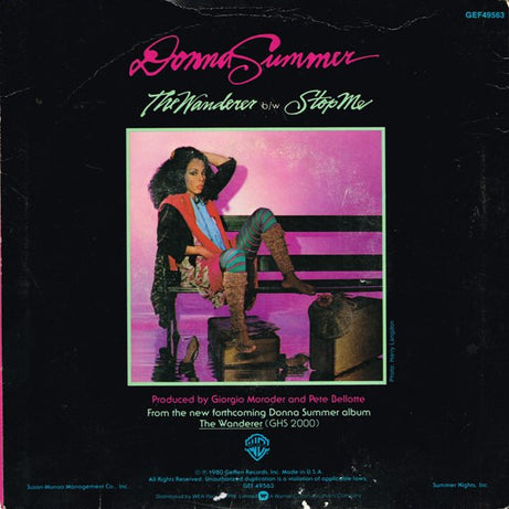 Donna Summer : The Wanderer (7", Single)
