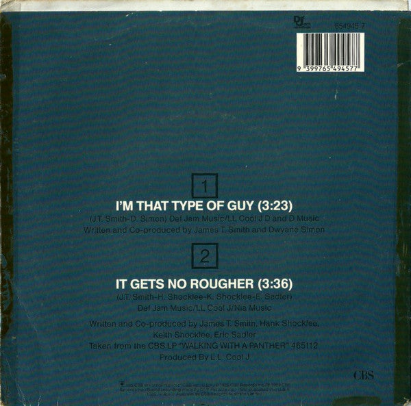 LL Cool J : I'm That Type Of Guy (7", Single)