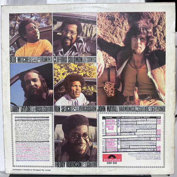 John Mayall : Jazz Blues Fusion (LP)