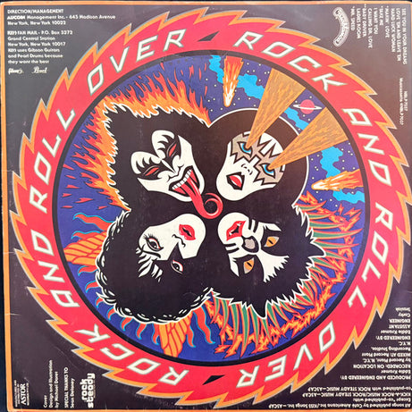 Kiss : Rock And Roll Over (LP, Album, RP)