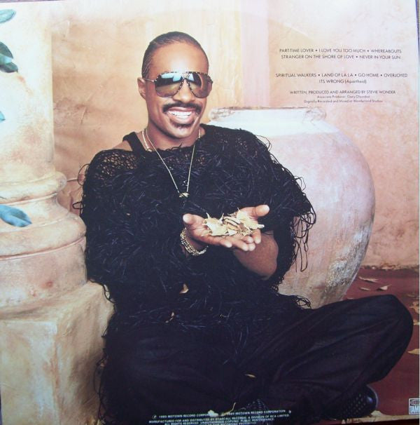 Stevie Wonder : In Square Circle (LP, Album, RE, Gat)