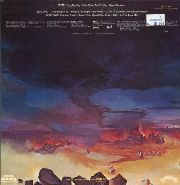 Kiss : Destroyer (LP, Album, RE)