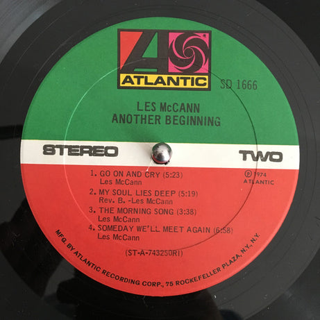 Les McCann : Another Beginning (LP, Album, PRC)
