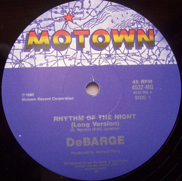 DeBarge : Rhythm Of The Night (12")