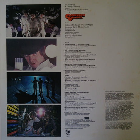 Various : Stanley Kubrick's A Clockwork Orange (LP, RP)