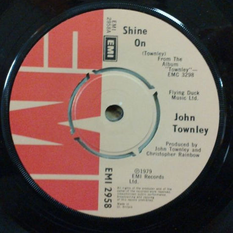 John Townley : Shine On (7" + Flexi, 7", Shape, S/Sided, Cle + Single)