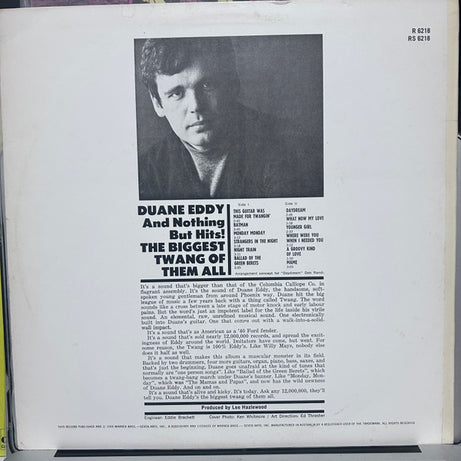 Duane Eddy : The Biggest Twang Of Them All (LP, Album, RE)