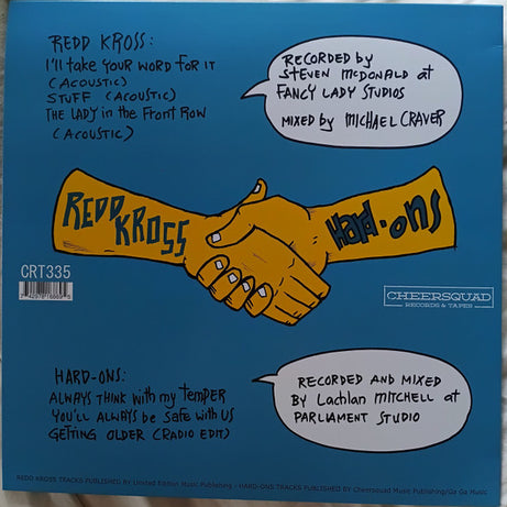 Redd Kross / Hard-Ons!* : Redd Kross / Hard-Ons (12", MiniAlbum, EP, Ltd, Red)