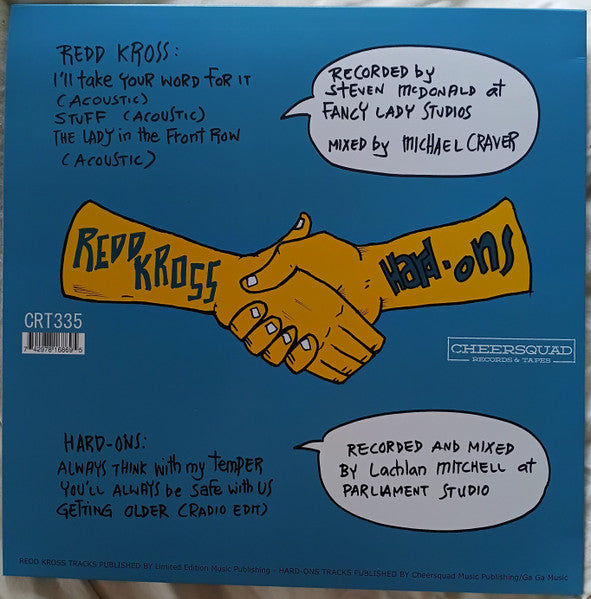 Redd Kross / Hard-Ons!* : Redd Kross / Hard-Ons (12", MiniAlbum, EP, Ltd, Red)
