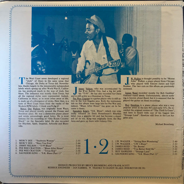 Various : West Coast Blues (LP, Comp, Gat)